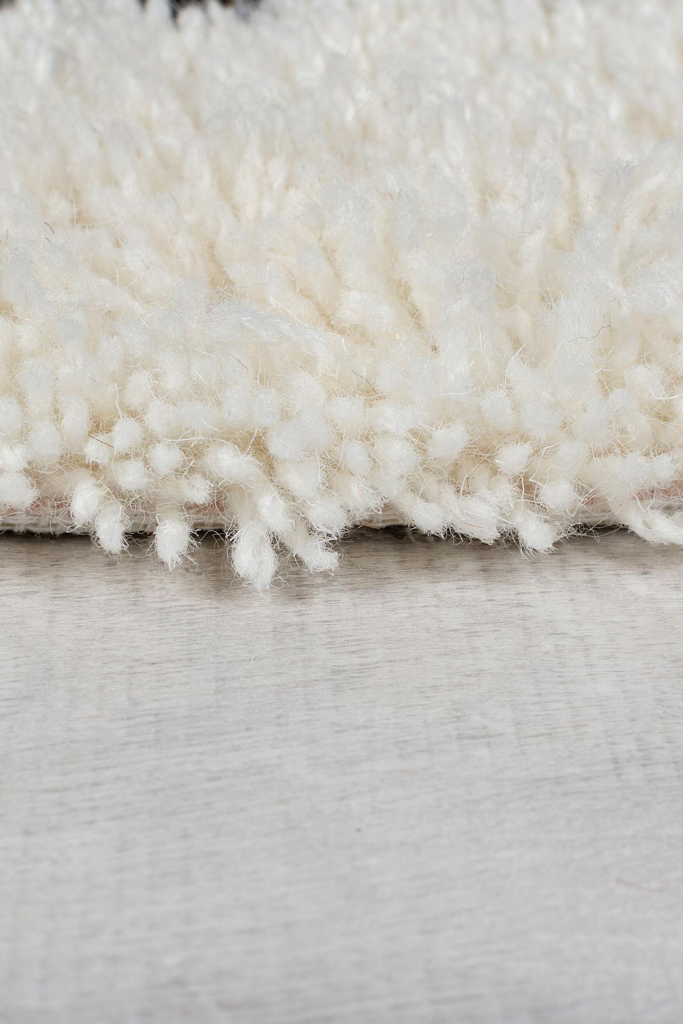 Fes Shaggy Teppich Wolle 160x230cm 2