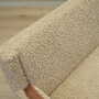 Vintage Sofa Textil Holz Beige 1970er Jahre 7