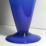 Vintage Vase Murano Glass Blue 60s 3