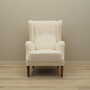 Armchair Textile Wood Cream 1960s 1