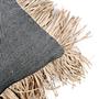 La federa Cotton Bonita naturale nero 30x50cm 6