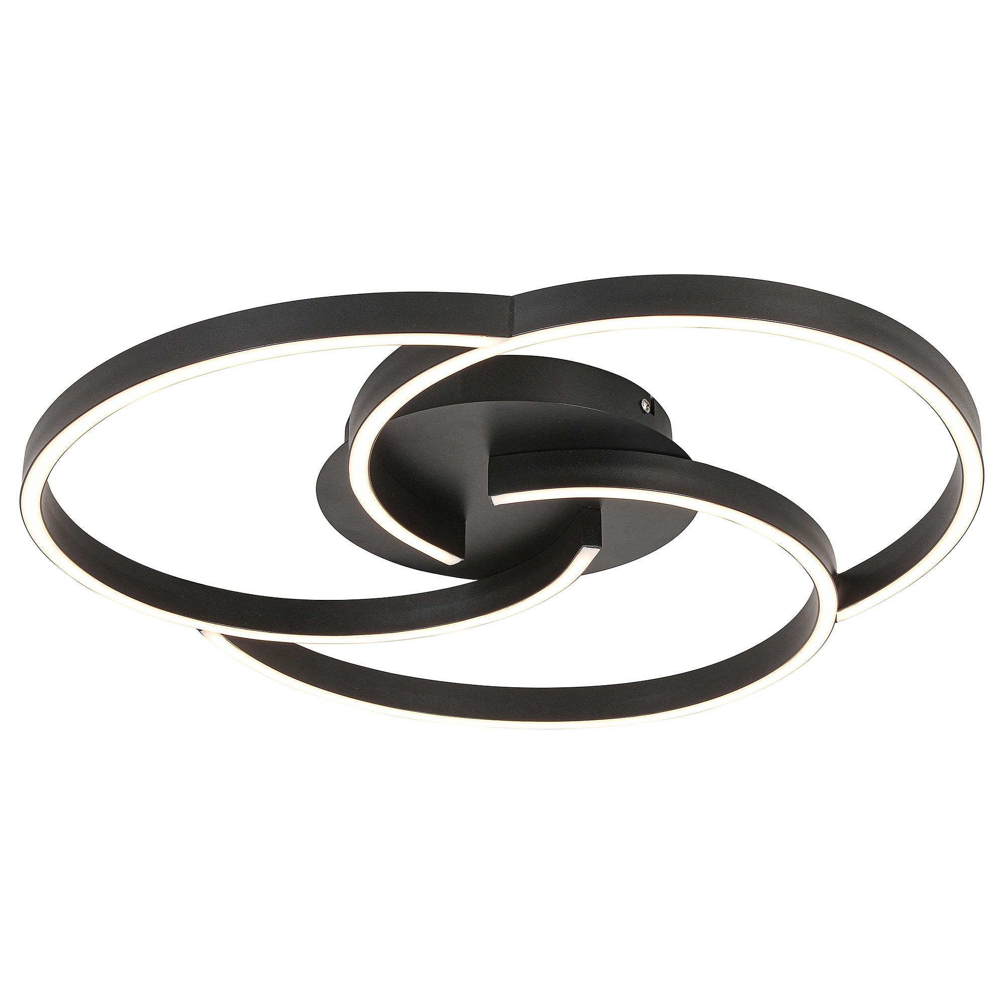 Kerstin LED-Deckenleuchte Schwarz 4