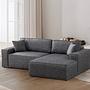 Pƒ±rlo Right Corner Sofa Dark Grey 2