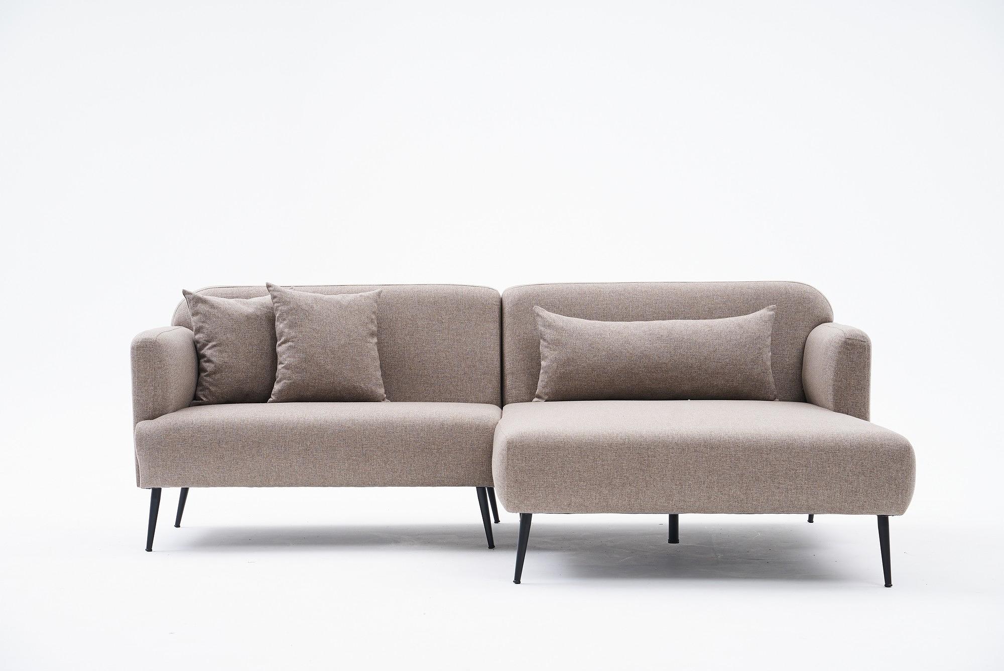 Revos Sofa Récamiere Rechts Braun 3