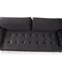 Rome Sofa Schwarz 9