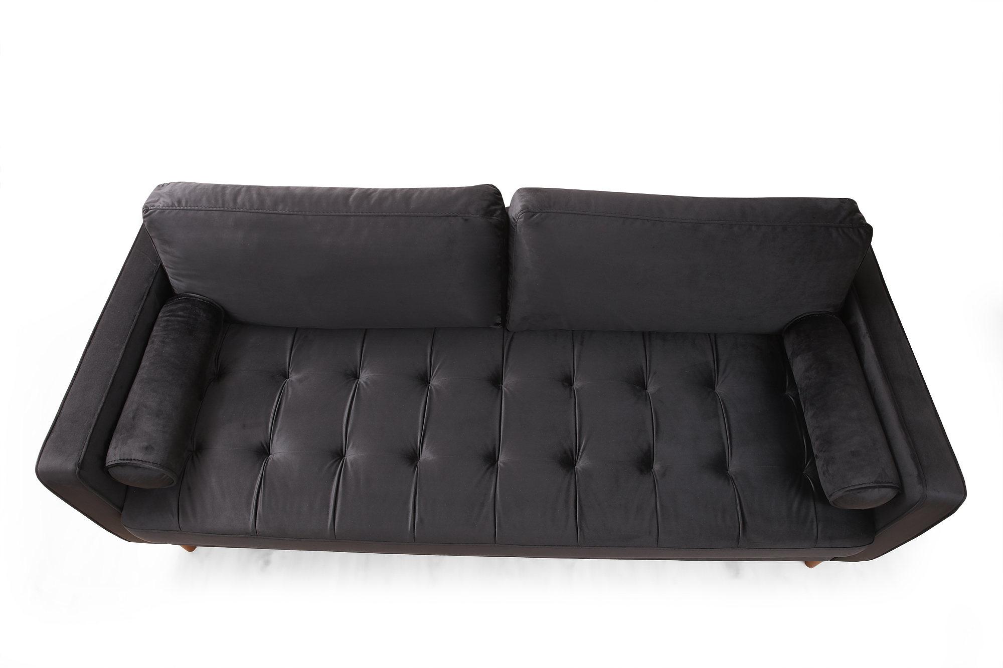 Rome Sofa Schwarz 9