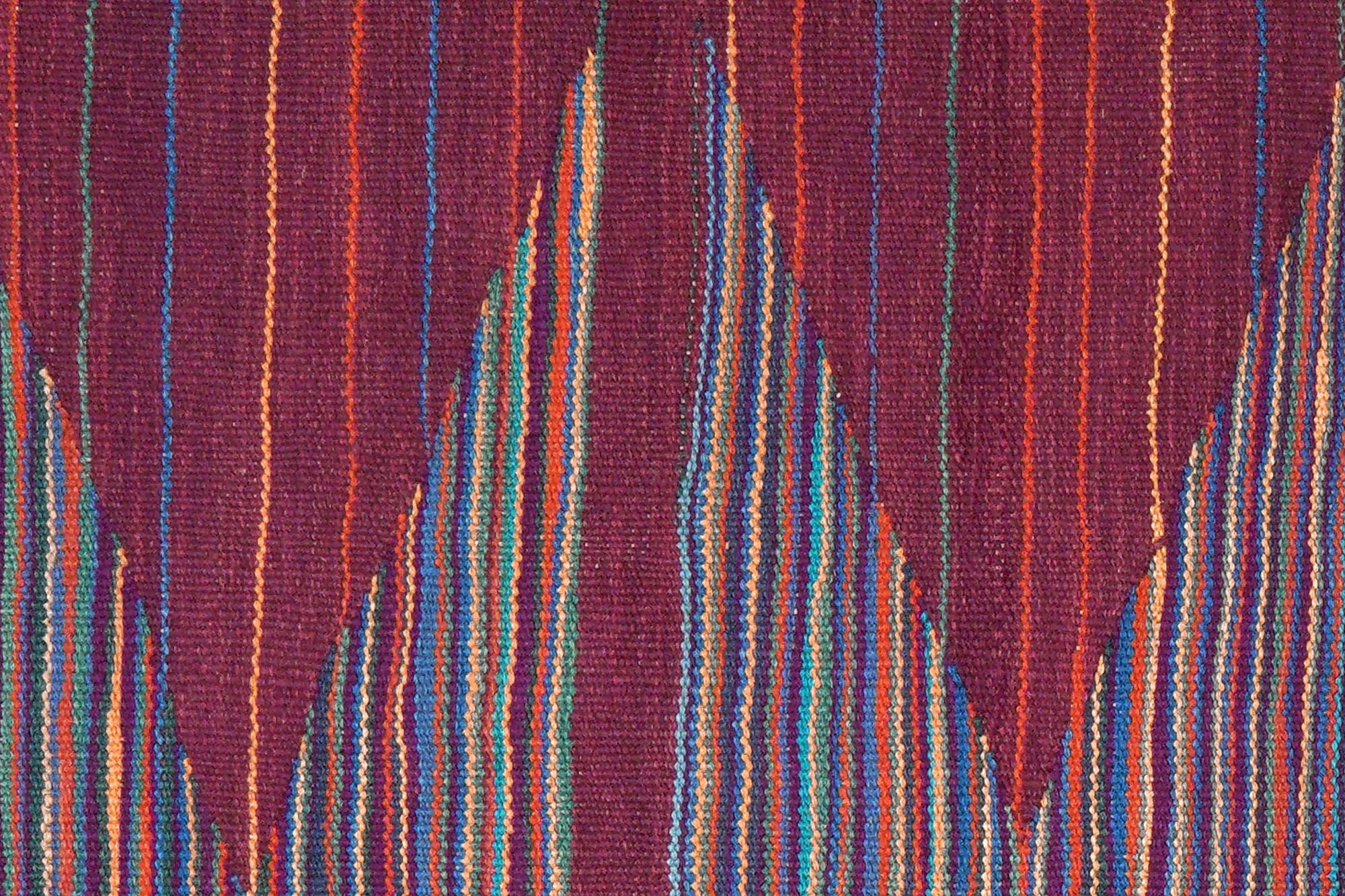 Kilim Gashgai Teppich Lila 3