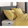 Lino II Pillowcase Cotton Yellow 80 x 80 cm 2