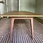 Design Esstisch Holz Stahl 4