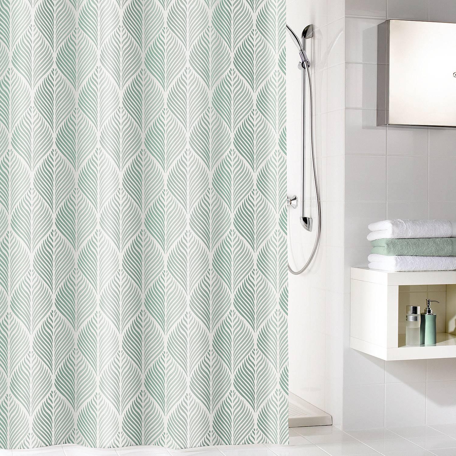 Duschvorhang Leaf Polyester Malediva 2