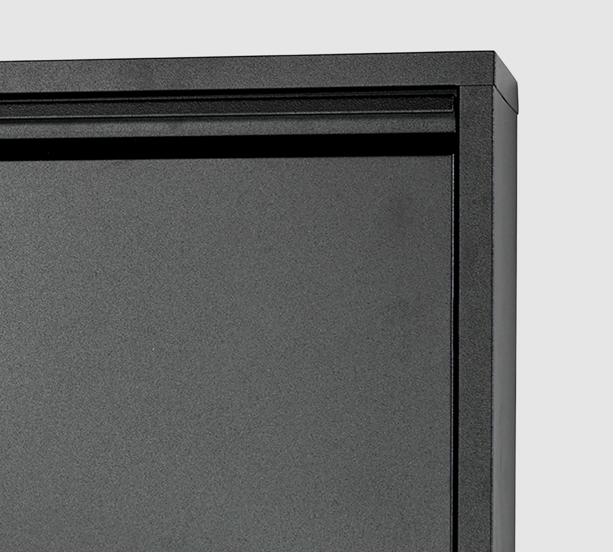 Schuhschrank Metall Schwarz 1