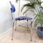 Wilde&Spieth Eiermann SE 68 Stuhl Holz Blau 1
