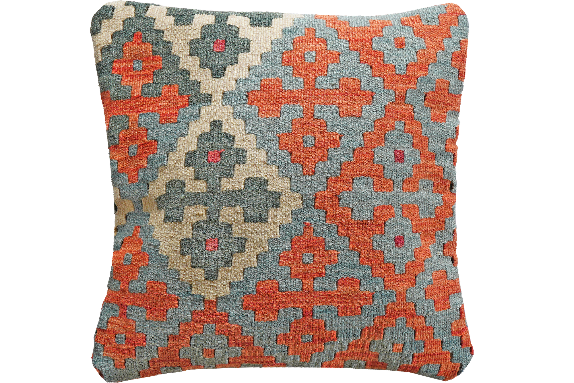 Carpet Pillow Wool Cotton Multicolored 0