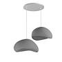 2-Flammig Wabi Sabi Grainbeams Pendelleuchte Beton Grau 5