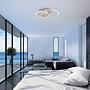 1-Flammig LED-Deckenleuchte Aluminium 2