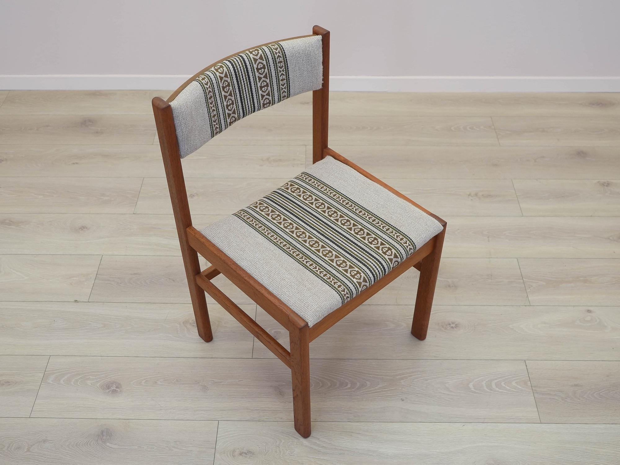 2er Set Teak-Stühle 1970er Jahre 7