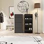 Shoe Cabinet Caruso Metal Black 115 cm 2
