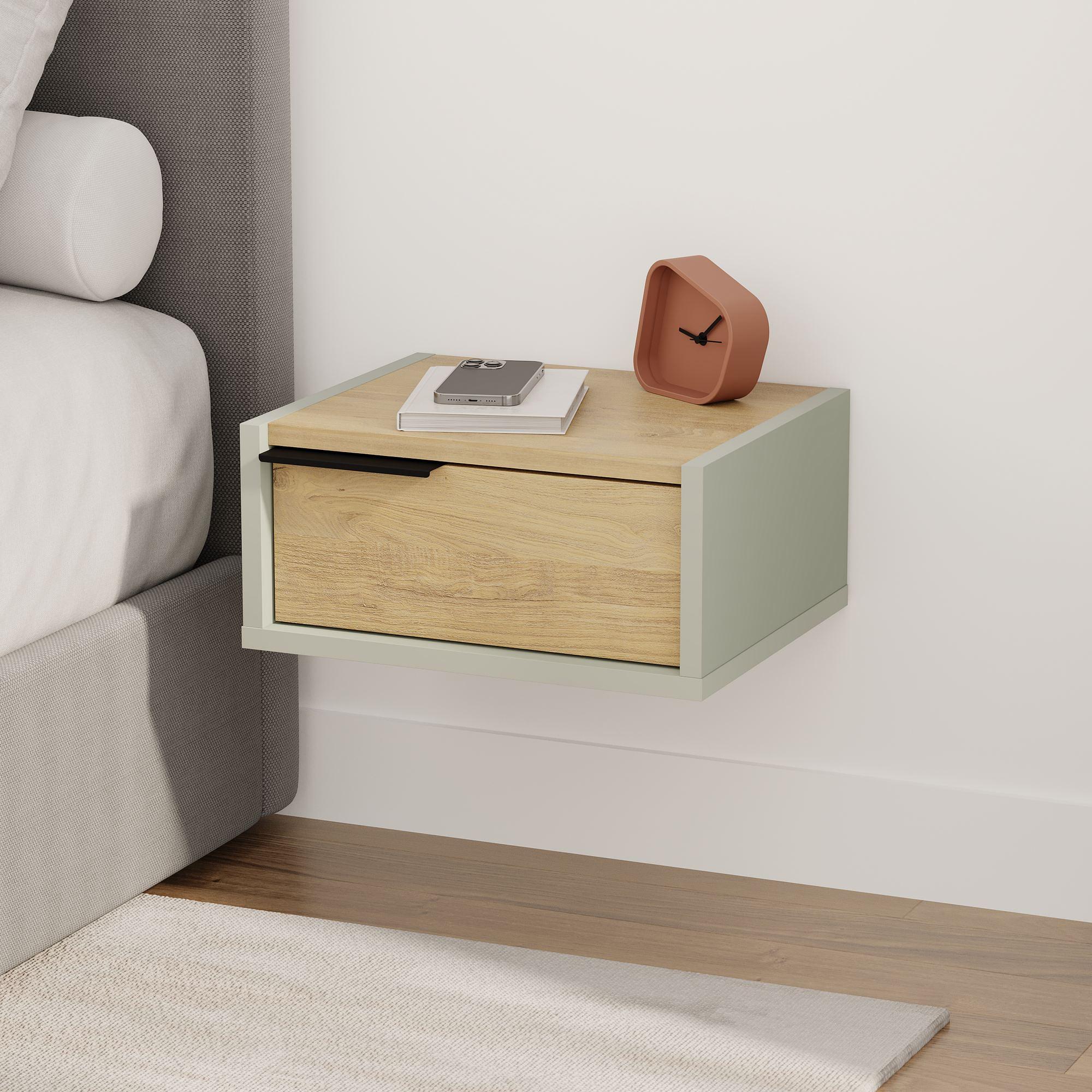 Eco Nightstand Ash Green 2