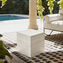 Cube Coffee Table Travertine Cream 7