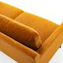 Astha Sofa 2-Sitzer Velour Matt Amber 4