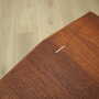 Vintage sewing table teak brown 1960s 6
