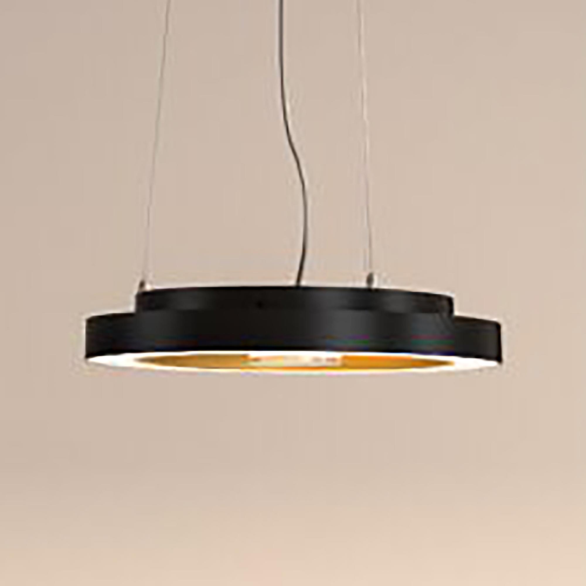 Pendelaufhängung Volea Aluminium Schwarz 1