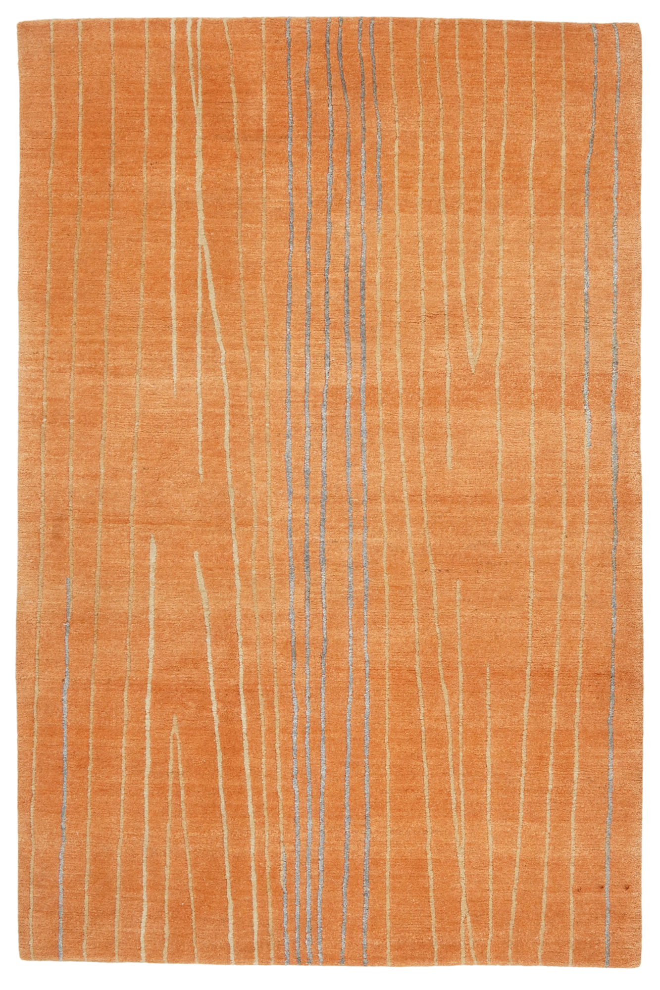 Nepal Sujata Lana Arancione 5