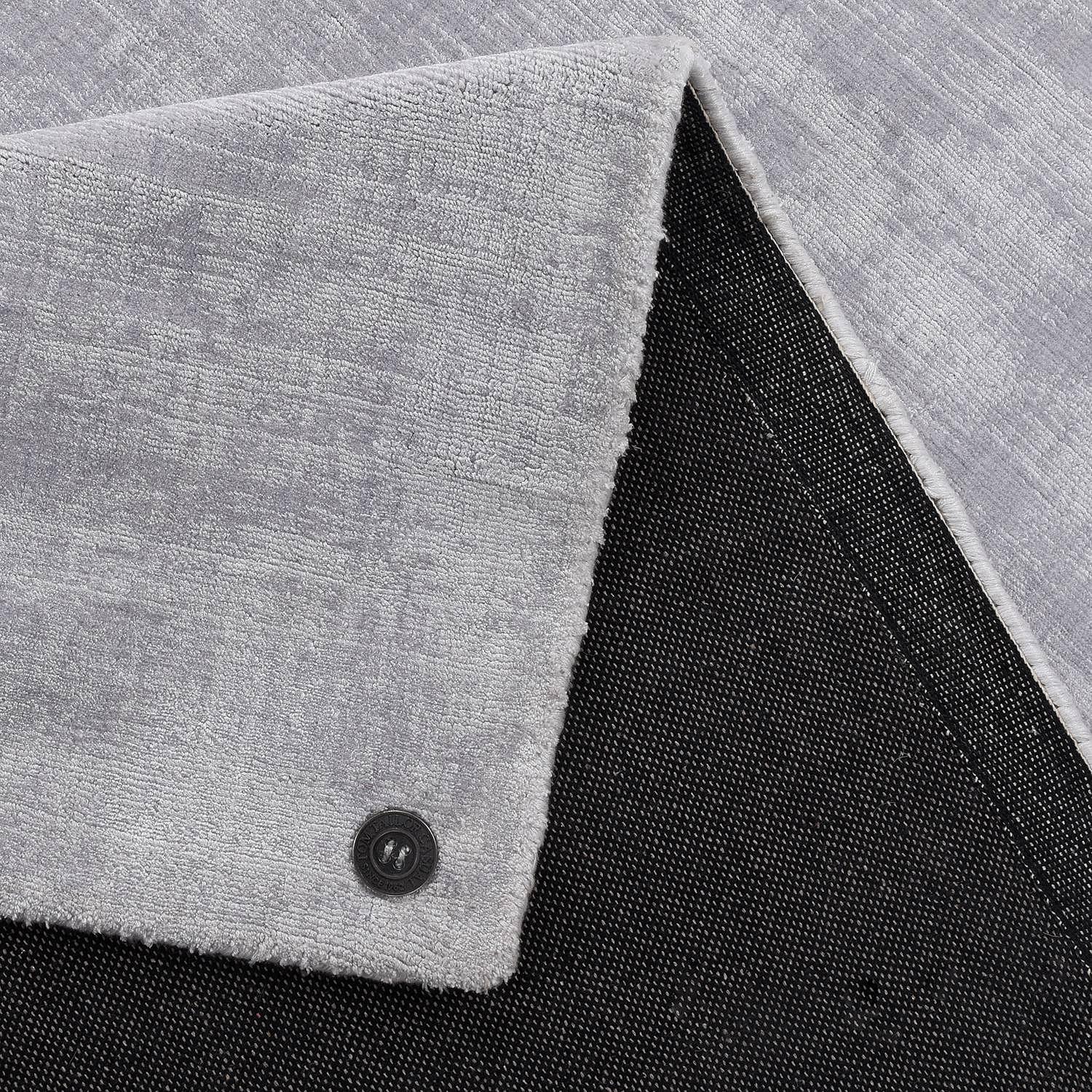 Shine Short Pile Rug Viscose Silver 50 x 80 cm 4