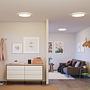Atria Shine LED-Deckenleuchte Kunststoff Braun 42cm 3