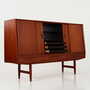 Highboard Teak Brown 1970s 4