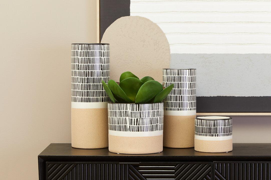 Jada Große Gestreifte Vase 4