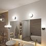 Wandleuchte Gove Opalglas Chrom 3