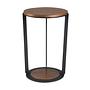 Corner side table Brown 2
