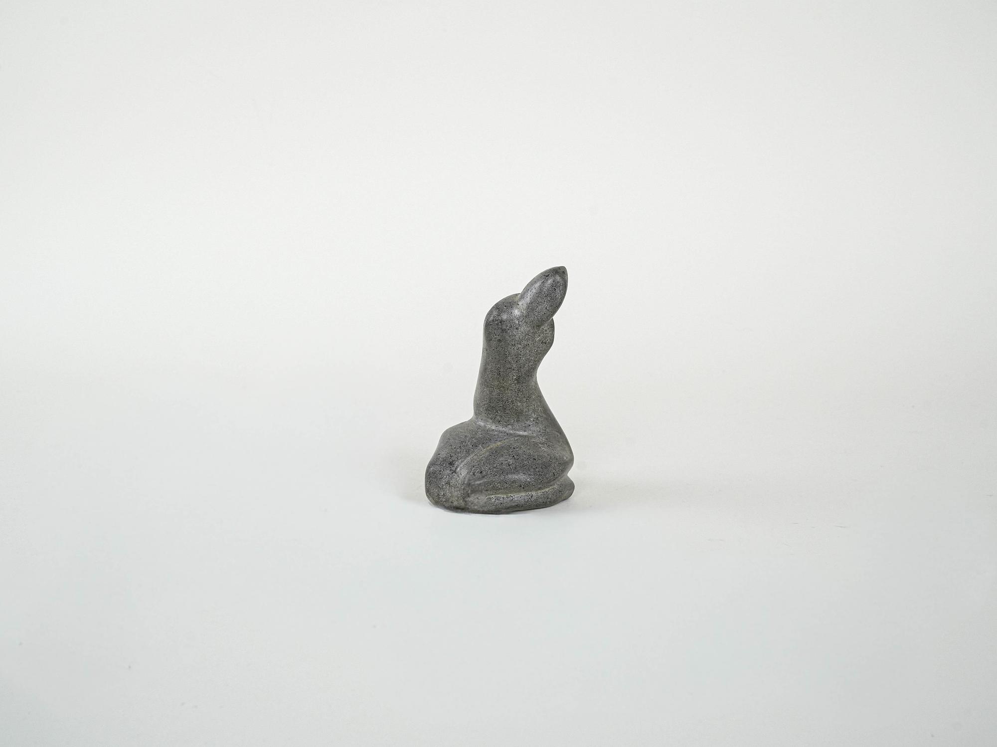 Stone figure Grey 1960s 3