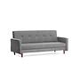 Hiko Sofa bed 3-seater Light grey 0