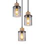 Pendant lamp Reid Type B colored glass iron 0