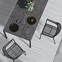 Soft Tisch Aluminium HPL-Platte Anthrazit 240 x 100 cm 2
