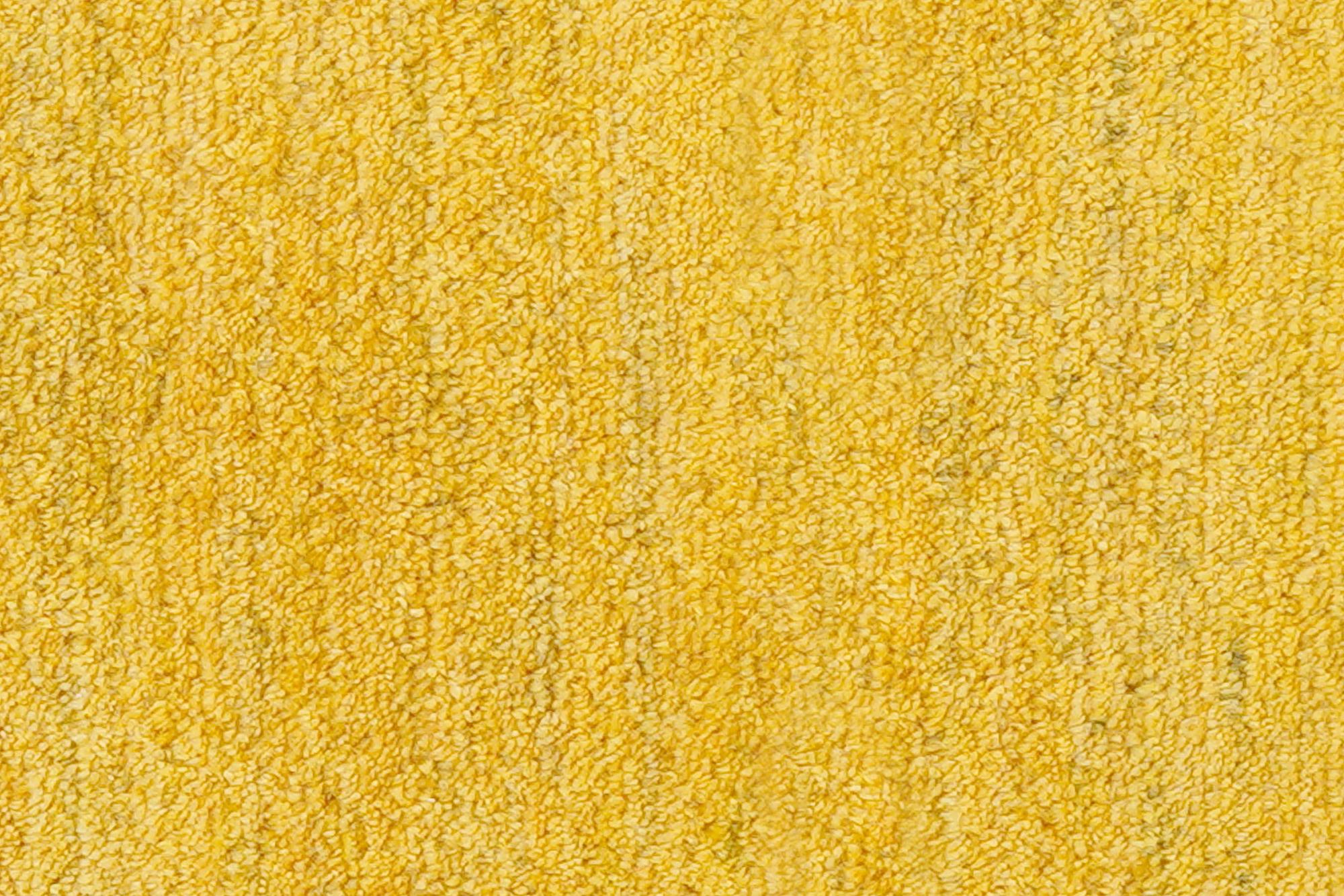 Rizbaf Gabbeh Carpet Wool Yellow 4