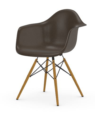 Eames Fiberglass Chair Daw Grau 0