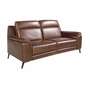 Sofa 2-Sitzer Leder Braun 2