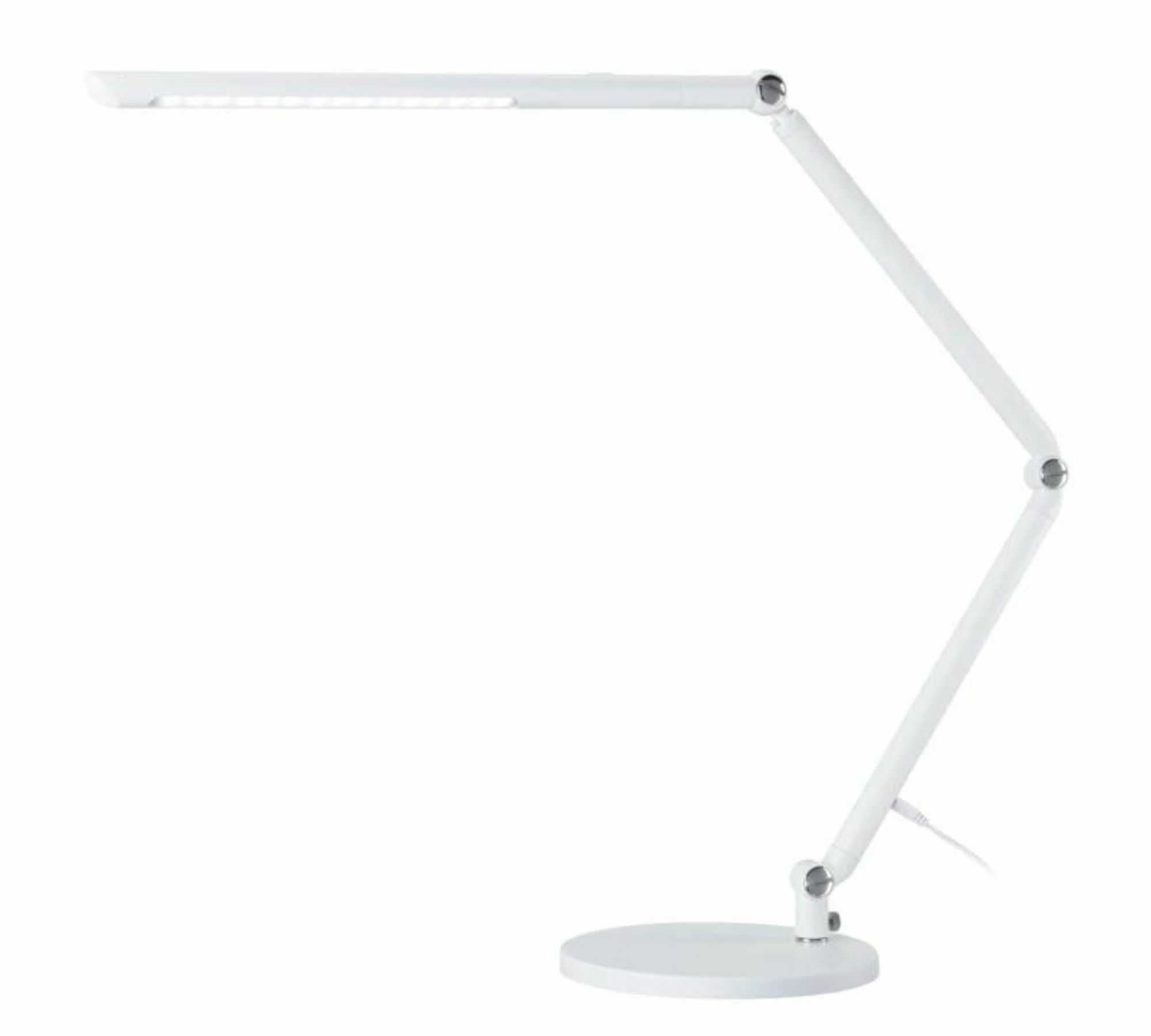 LED Tischleuchte 1-flammig Acrylglas Weiß 3