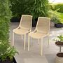 2x Stapelstuhl Vacaria Beige 0