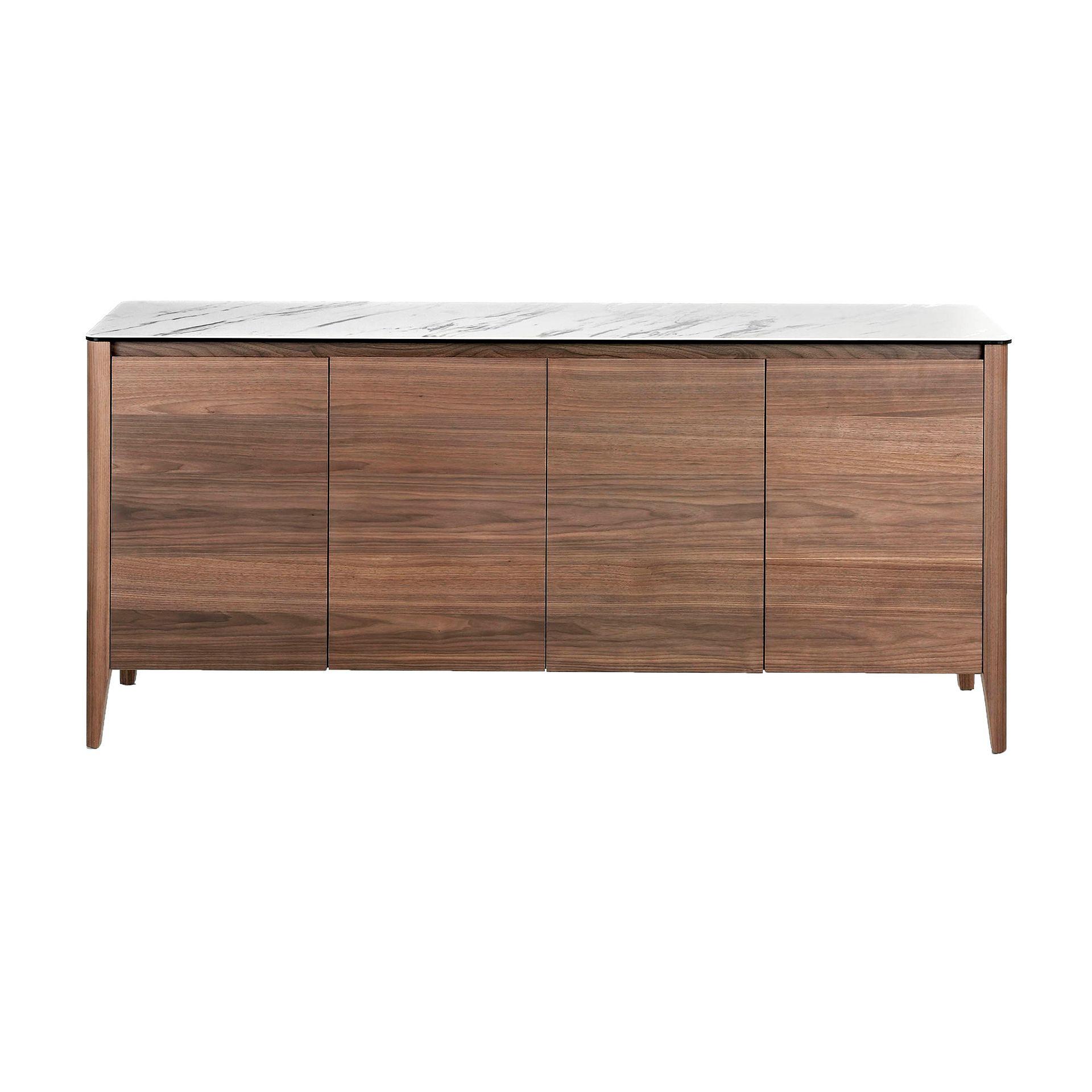 Sideboard Walnussholz Marmoroptik 1