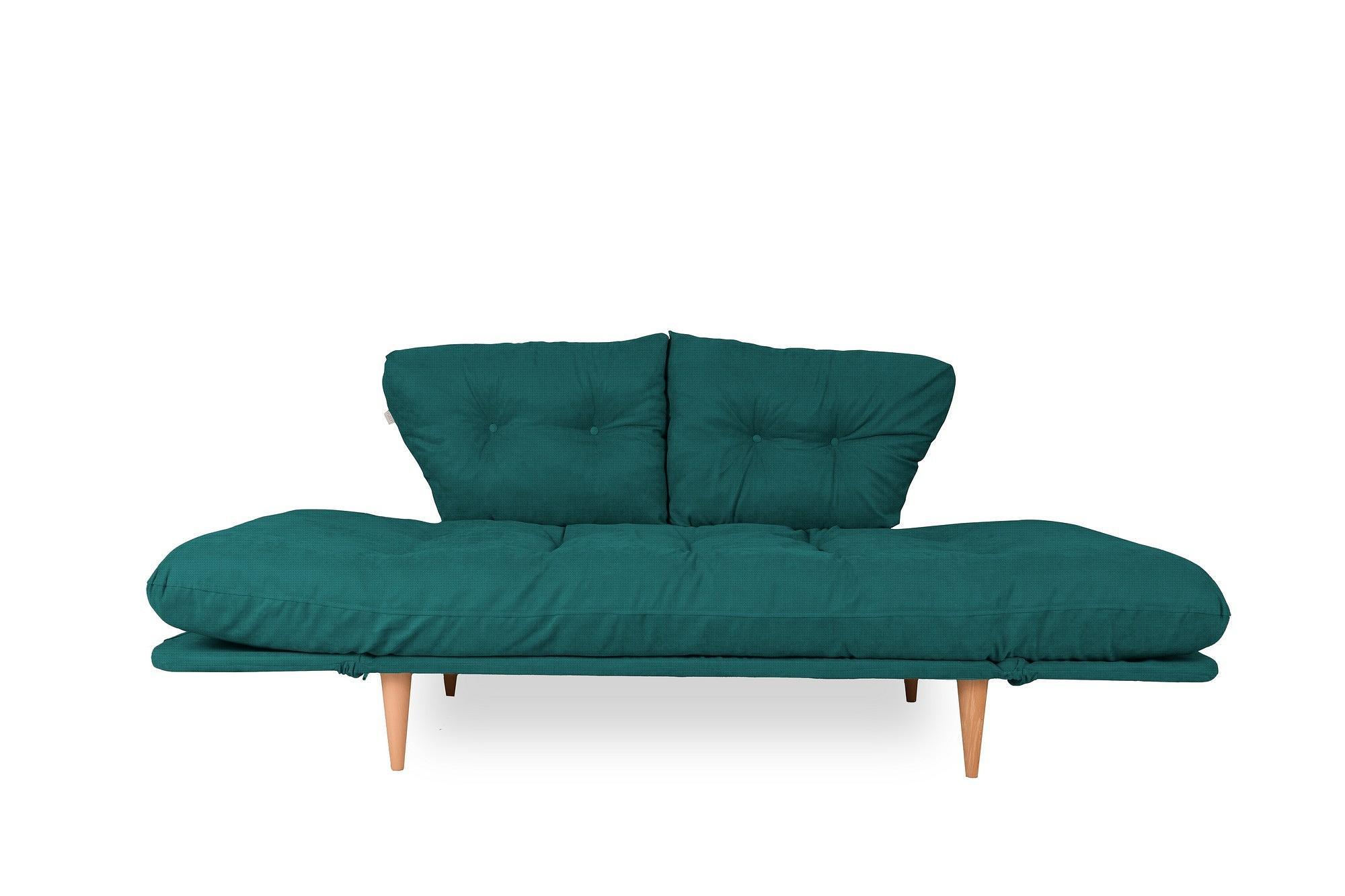 Nina Daybed Sofa Bed 3-Seater Petrol Green 3