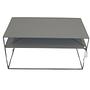 Fera Living Room Table Steel Steel Grey 66010 2