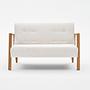 Kemer Sofa Buchenholz Cream 3