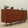 Vintage Sideboard Teakholz Braun 1970er Jahre 5