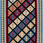 Kilim Gashgai Teppich Mehrfarbig 0