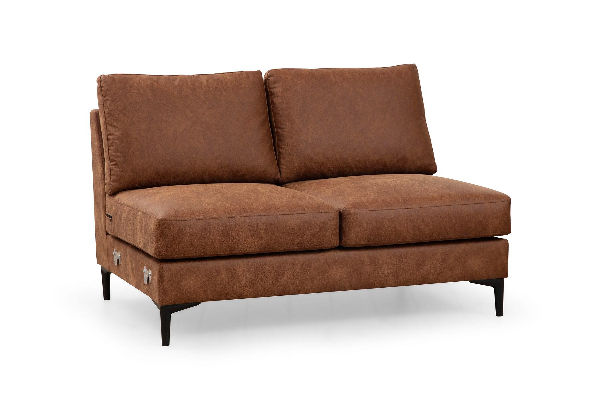 Porto Ecksofa Braun 9