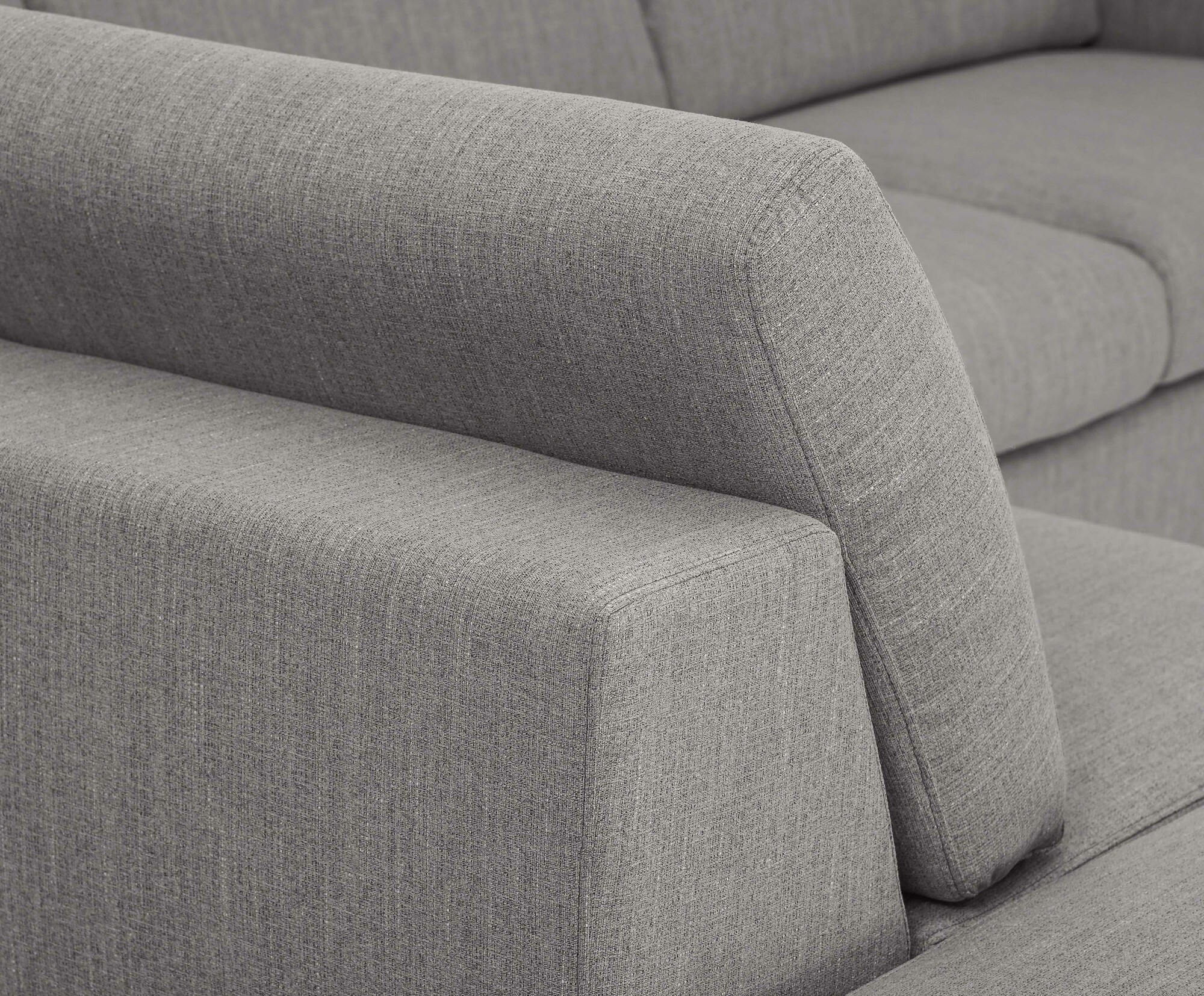 Ecksofa Novato mit Dauerschlaffunktion Textil Grau 7